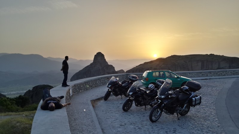 meteora gün batımı