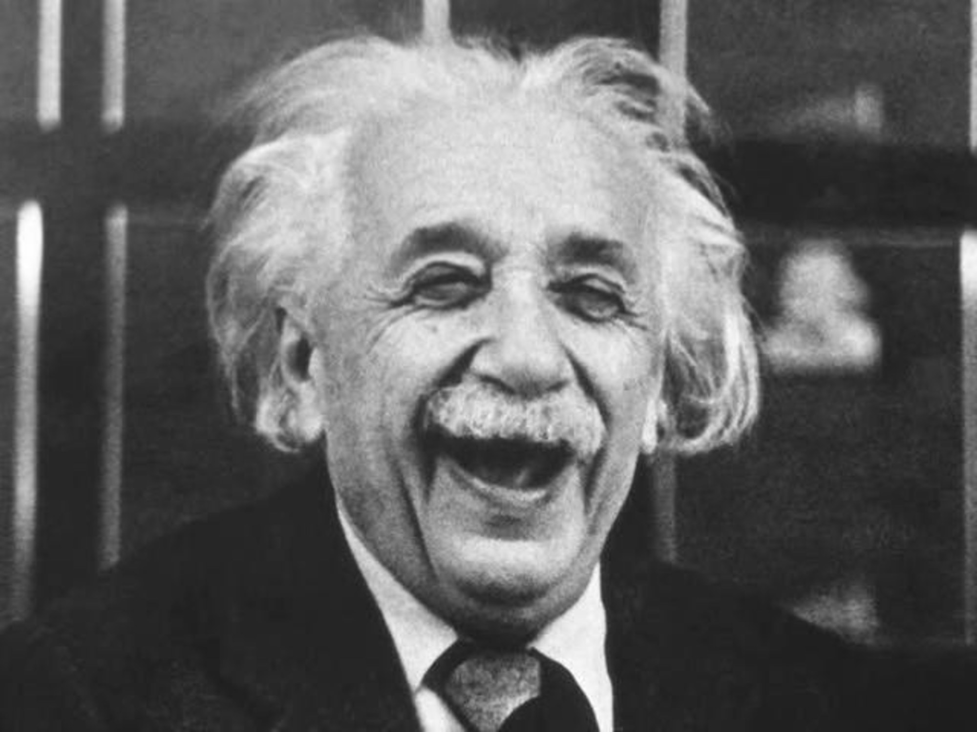 Einstein-laughing